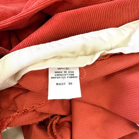 "Good Color" 80's Polo Ralph Lauren Corduroy Pants W36 USA製
