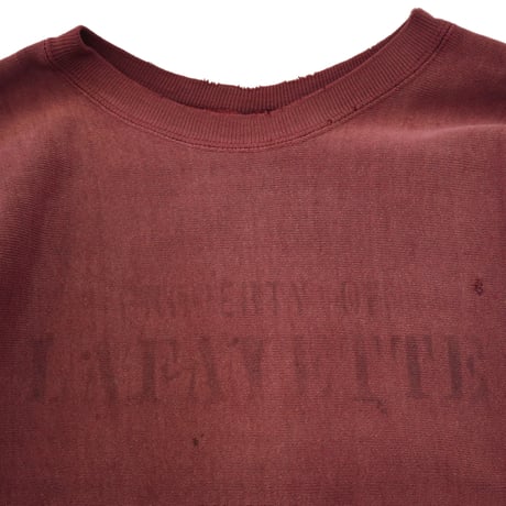 "boro" 70's CHAMPION RW SWEAT ステンシル