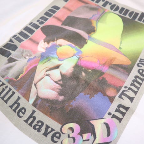 90's William S. Burroughs アート プリント Tシャツ Lサイズ USA製