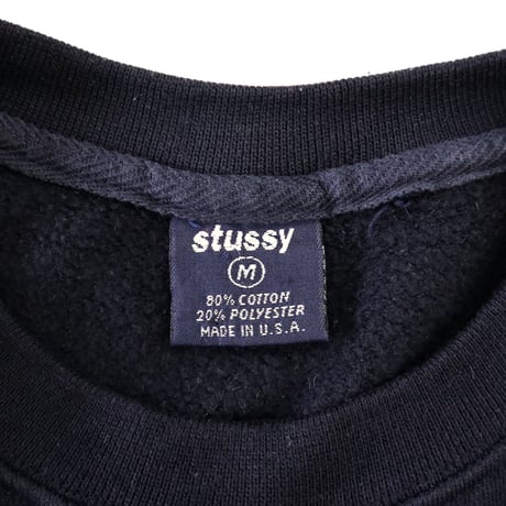90's～00′s OLD STUSSY "Dragon" Sweat Mサイズ USA製