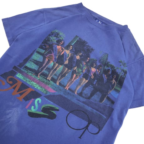 80's Ocean Pacific "Miss OP" プリント Tシャツ XLサイズ USA製