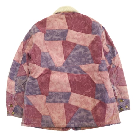70's Lee "Patchwork" Boa Coverall Jacket