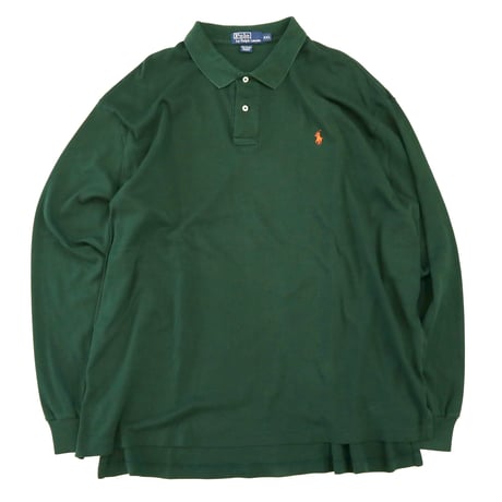 90's～ Polo Ralph Lauren LS Polo Shirt XXLサイズ