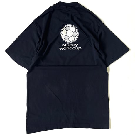 80's～90's OLD STUSSY 黒タグ Tシャツ XLサイズ USA製