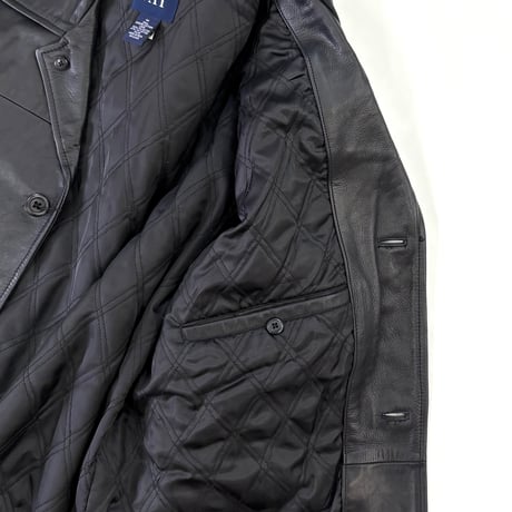 00's OLD GAP Leather Car Coat Mサイズ
