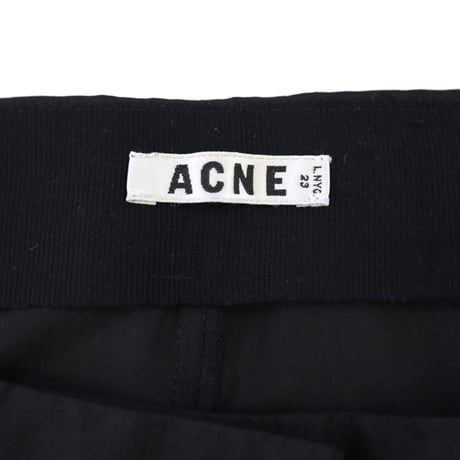 Acne "Silk×Cotton" Side Line Pants