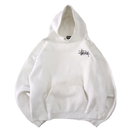 80's OLD STUSSY "Stock Logo" "両面" Sweat Parka