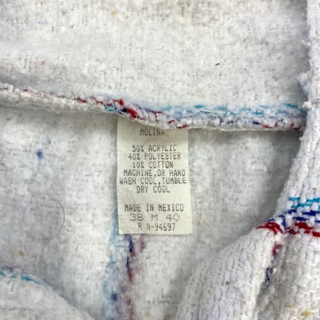 90's～00's MOLINA Baja Mexican Parka Mサイズ