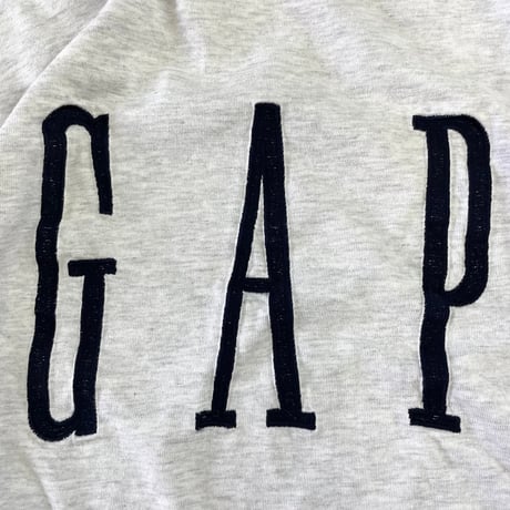 90's OLD GAP "Embroidery Logo" Tシャツ Mサイズ
