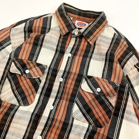 "Good Color" 80's Dickies Flannel Shirt XLサイズ