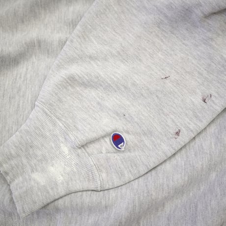 90's CHAMPION RW SWEAT "U of C" 染み込み プリント XLサイズ USA製