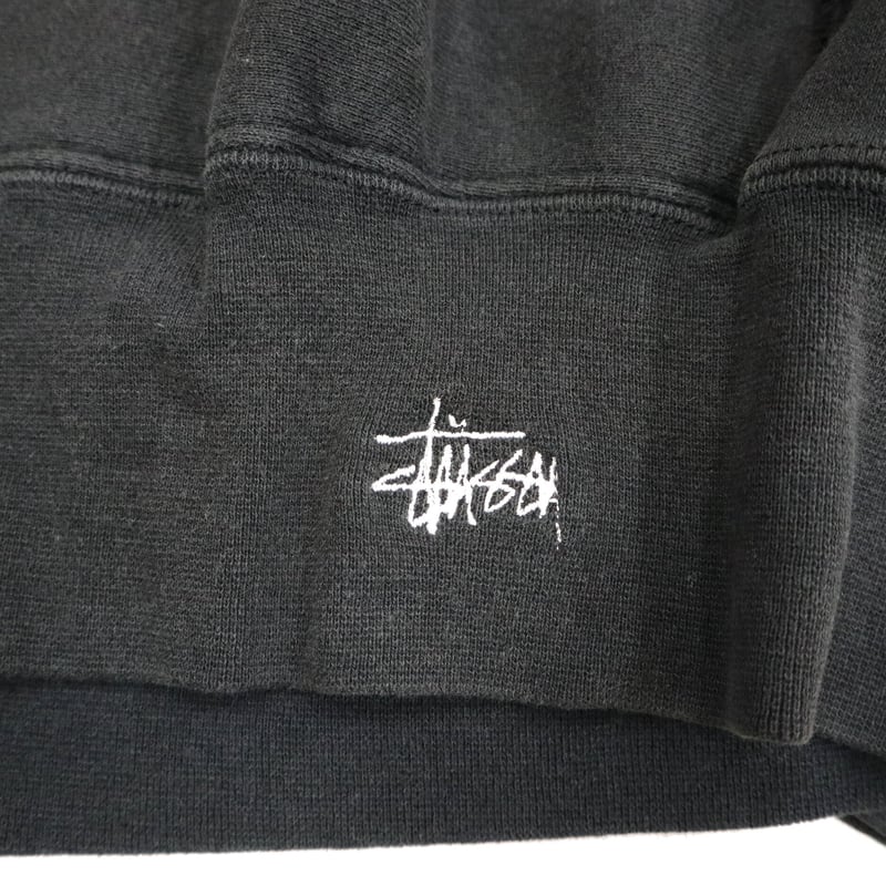 90's Stüssy ステューシー  USA製　スクリプトロゴ　パーカー