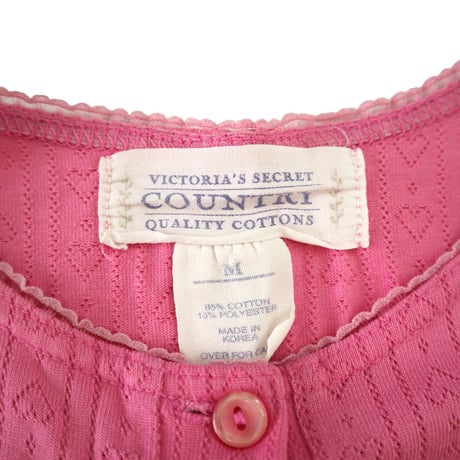 "Women's" Victoria's Secret ハート柄 ノースリーブ オールインワン Pink Mサイズ