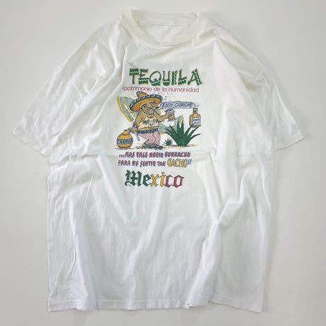 90's～00's unknown "MEXICO" 両面 プリント Tシャツ