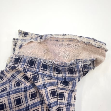 "junk boro" ～80's HADELL Print Flannel Shirt Lサイズ