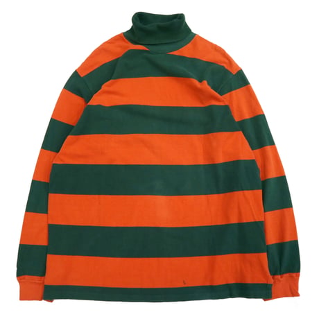 90's Ralph Lauren "鹿の子" "Wide Border" LS Tee Lサイズ USA製