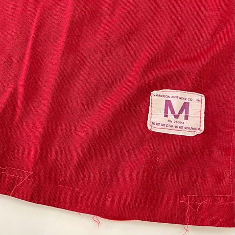 60's CHAMPION "タタキタグ" "12" Football Tee Mサイズ USA製