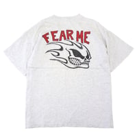 90's NO FEAR "Fear Me" "両面" Tシャツ