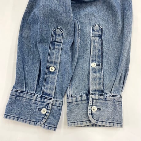 90's Ralph Lauren "BLAIRE" Denim BD Shirt Mサイズ
