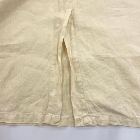 90's～ willow Linen Long Skirt USA製