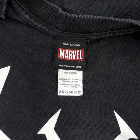 00's Marvel "Venom" Tシャツ 2XLサイズ