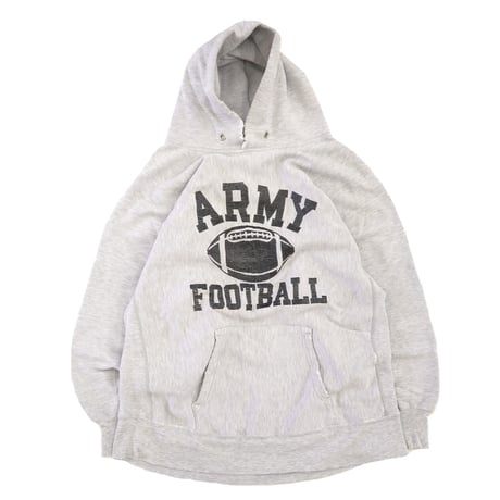 90's Anaconda Kaye Sports "ARMY FOOTBALL" 3段 プリント スウェット パーカー XLサイズ USA製