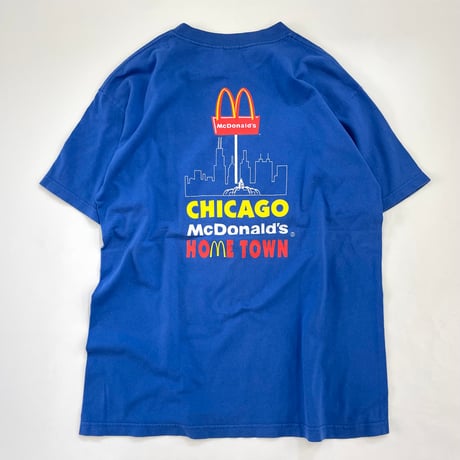 ～00's McDonald's "McFLURRY" 両面 プリント Tシャツ  Lサイズ