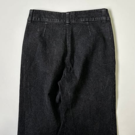 "Women's Size" agnes b. Black Denim Pants