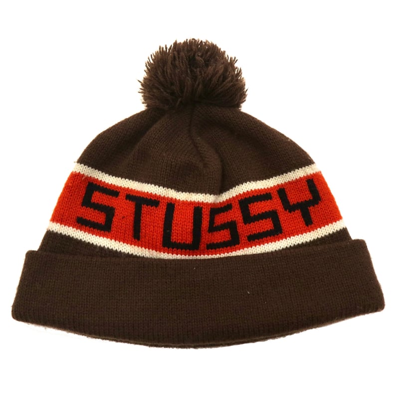 90's～ OLD STUSSY Knit Cap BROWN USA製 | Daniel