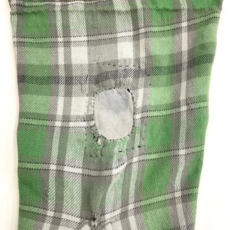 "junk boro" ～60's E&W POLAR Heavy Flannel Shirt (fits L)