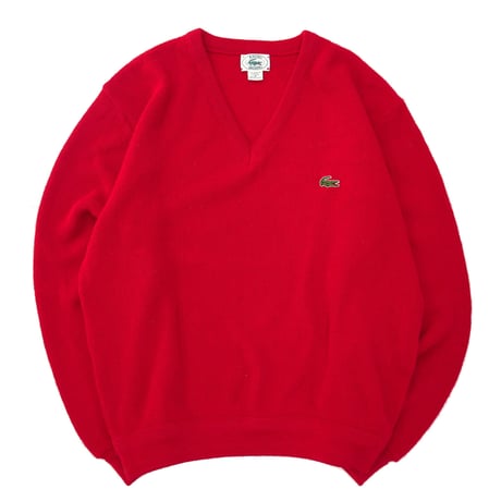 80's～ IZOD LACOSTE Acrylic Sweater Mサイズ USA製