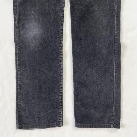 90's Levi's 519 "1558 Black" Corduroy Pants W36 USA製