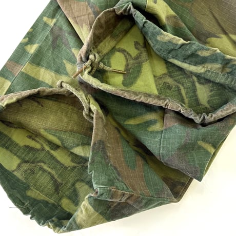 60's US ARMY "ERDL" Jungle Fatigue Pants Medium Regular