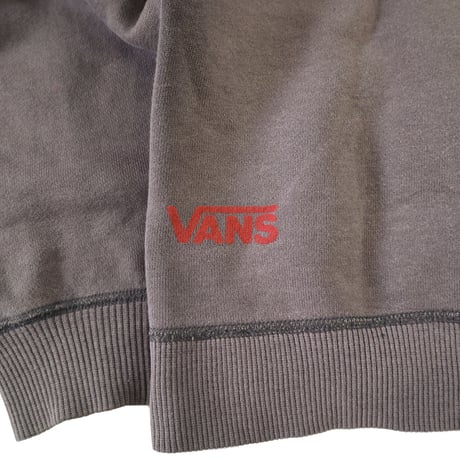 ～90's VANS "Skull Pirate" "OFF THE WALL" 両面 プリント パーカー Mサイズ USA製