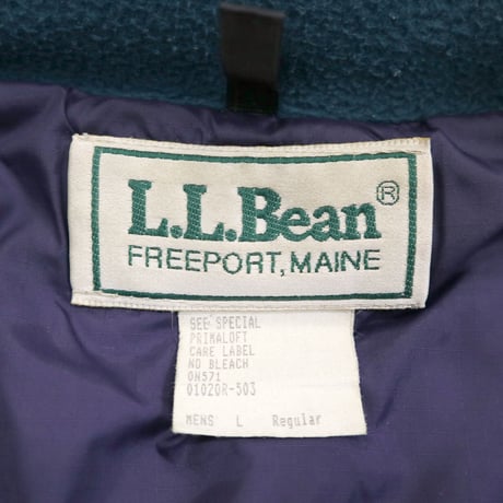 80's L.L. Bean Prima Loft Nylon Jacket Lサイズ USA製