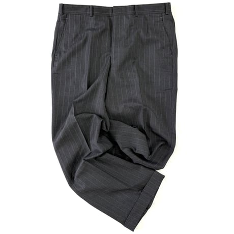 unknown 1tuck Wool Pin Stripe Slacks (fits W33)