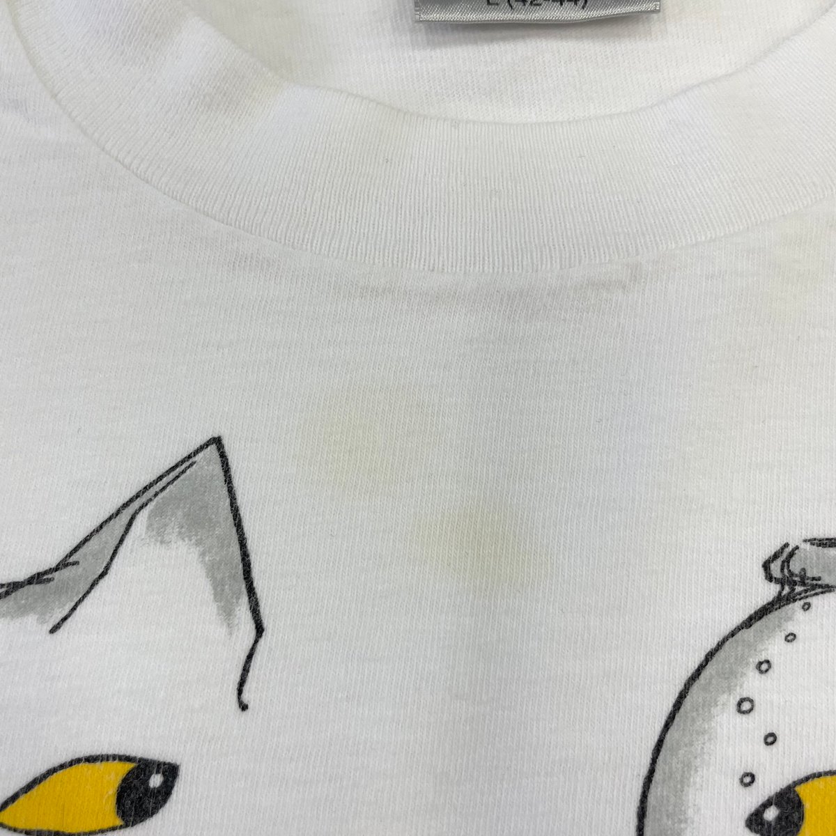 90s STUDIO Q 猫と金魚鉢 プリントTシャツ L ONEITA 古着 90s STUDIO Q 猫と金魚鉢 プリントTシャツ L ONEITA 古着 デッド