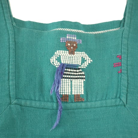 Lupita ネイティブ 刺繍 ワンピース Sサイズ Guatemala製