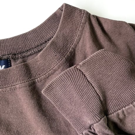 90's OLD STUSSY 紺タグ Border LS Tee Lサイズ USA製