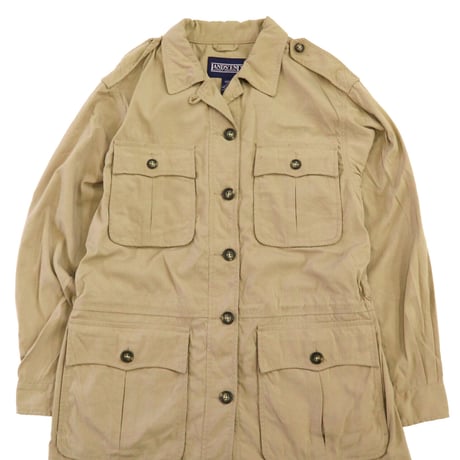 "Women's" 80's～90's LANDS' END サファリ ジャケット