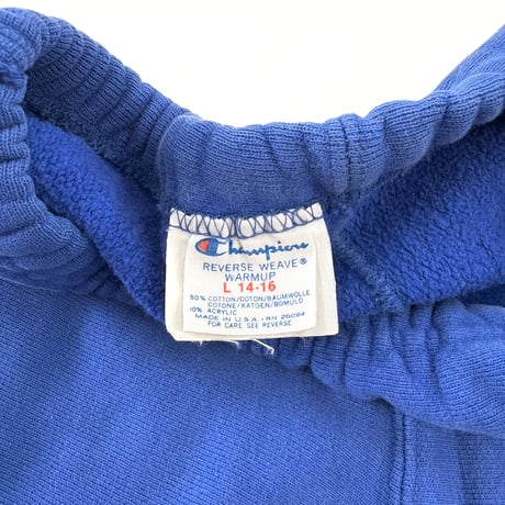 80's CHAMPION RW SWEAT Pants "Pocket" USA製 (fits SM)