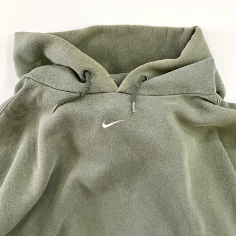 "Rare Color" 90's NIKE "Small Center Swoosh" Sweat Parka XLサイズ USA製