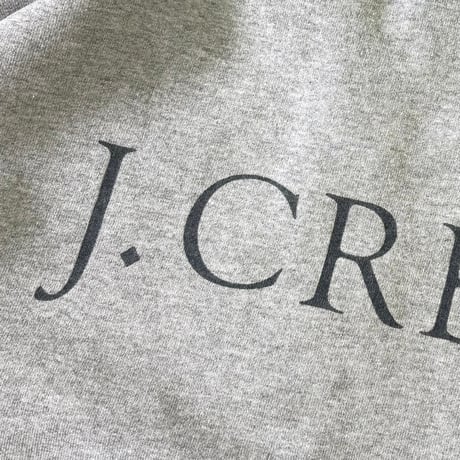 ～00's J.CREW "Back Print" Full Zip Sweat Parka Lサイズ USA製