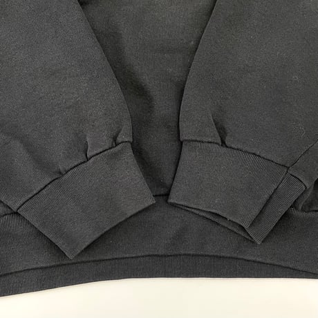 90's〜 Fruit of the loom Solid Sweat "Black" XLサイズ
