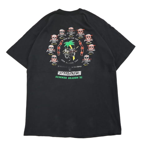 90's "SUMMER SEASON 92" 両面 プリント フェス Tシャツ Black
