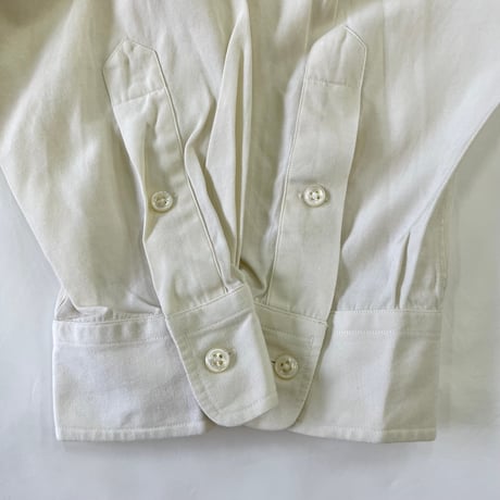 90's Polo Ralph Lauren "BENFORD" Silk×Cotton Shirt (fits L～)