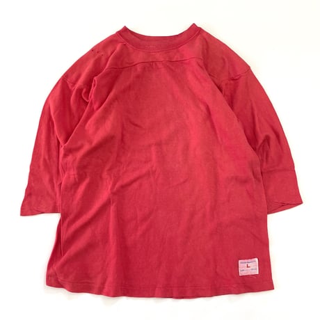 "Rare" 70's CHAMPION "Solid" Football Tee Lサイズ USA製