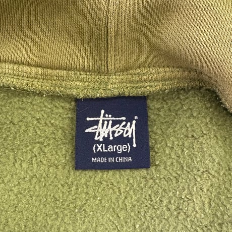 90's～00's OLD STUSSY Sweat Parka XLサイズ