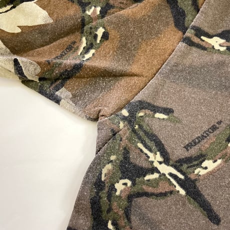 "Special Size" 90's Predator Camouflage LS Pocket Tee XXLサイズ USA製