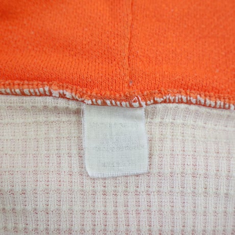 "Good Color" 60's～70's unknown "Thermal Lined" Full Zip Sweat Parka